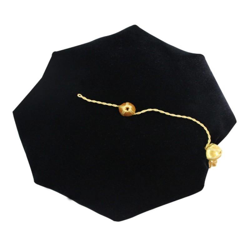 8 Sided Doctoral Tam -Graduation Faculty Regalia - GradWear