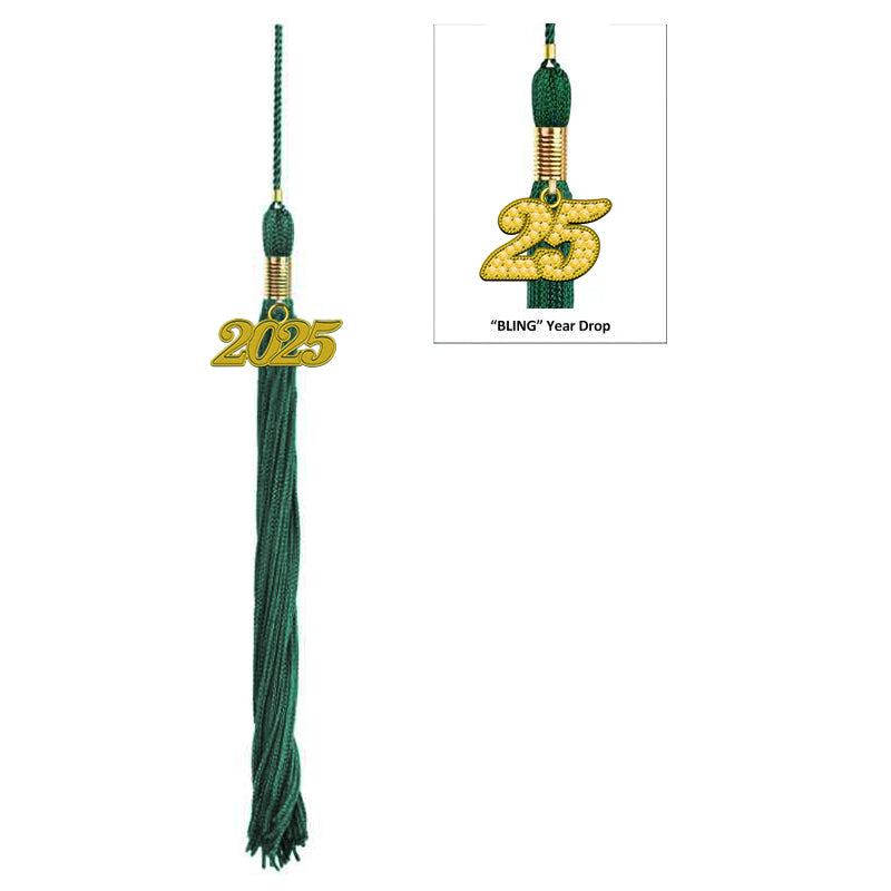 Matte Hunter Elementary Cap, Gown & Tassel