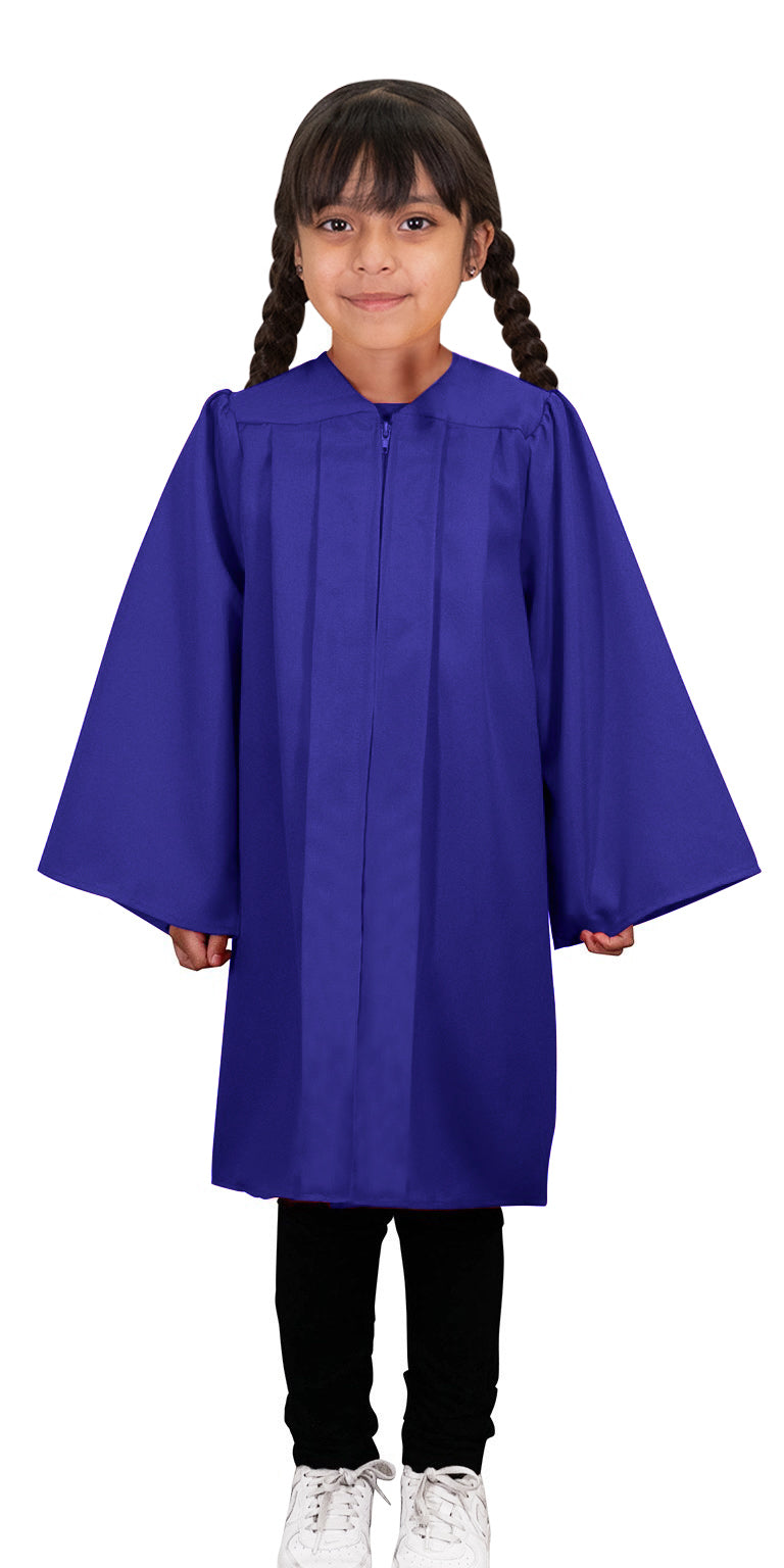 Child's Matte Purple Choir Robe - Church Choir Robes - ChoirBuy