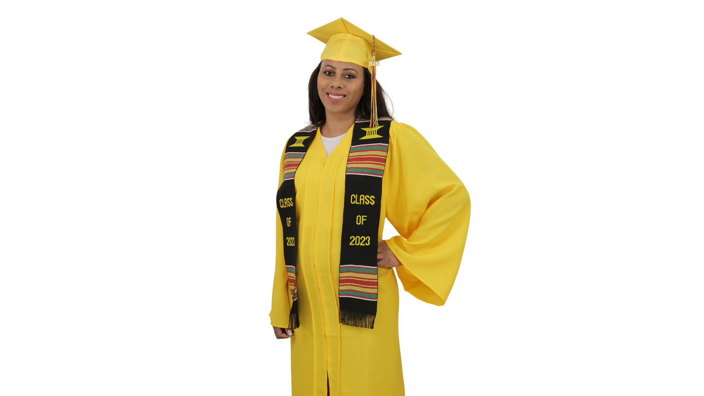 Class of 2023 Kente Graduation Sash/Stole