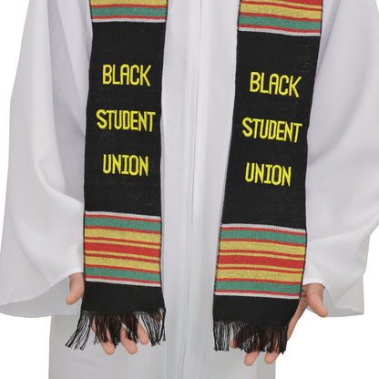 Black Student Union Kente Graduation Sash/Stole