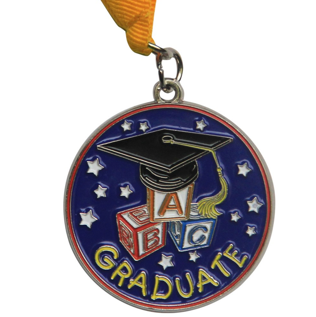 Childs Graduation Medal - Preschool & Kindergarten - GradWear