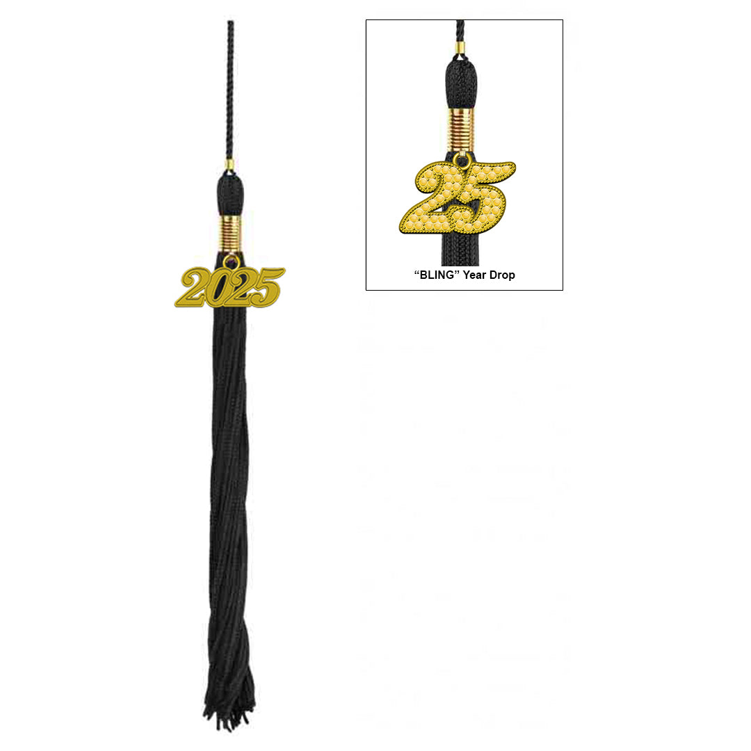 Black Graduation Tassel - College & High School Tassels