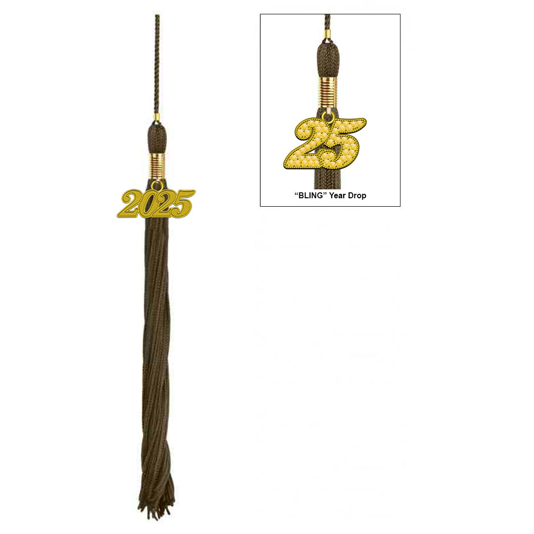 Brown Graduation Tassel - College & High School Tassels