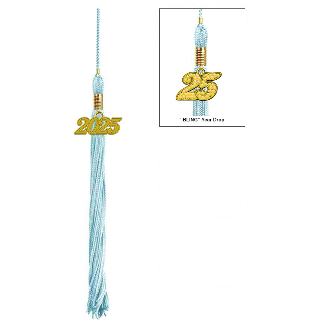 Light Blue Graduation Tassel - College & High School Tassels