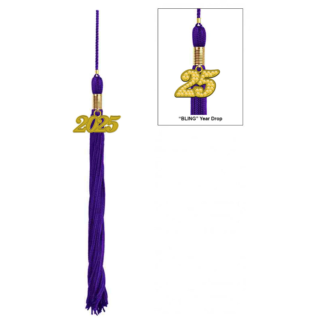 Matte Purple Elementary Cap, Gown & Tassel