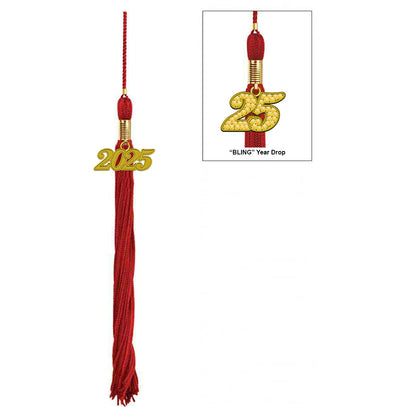 Matte Red Middle School Cap & Tassel