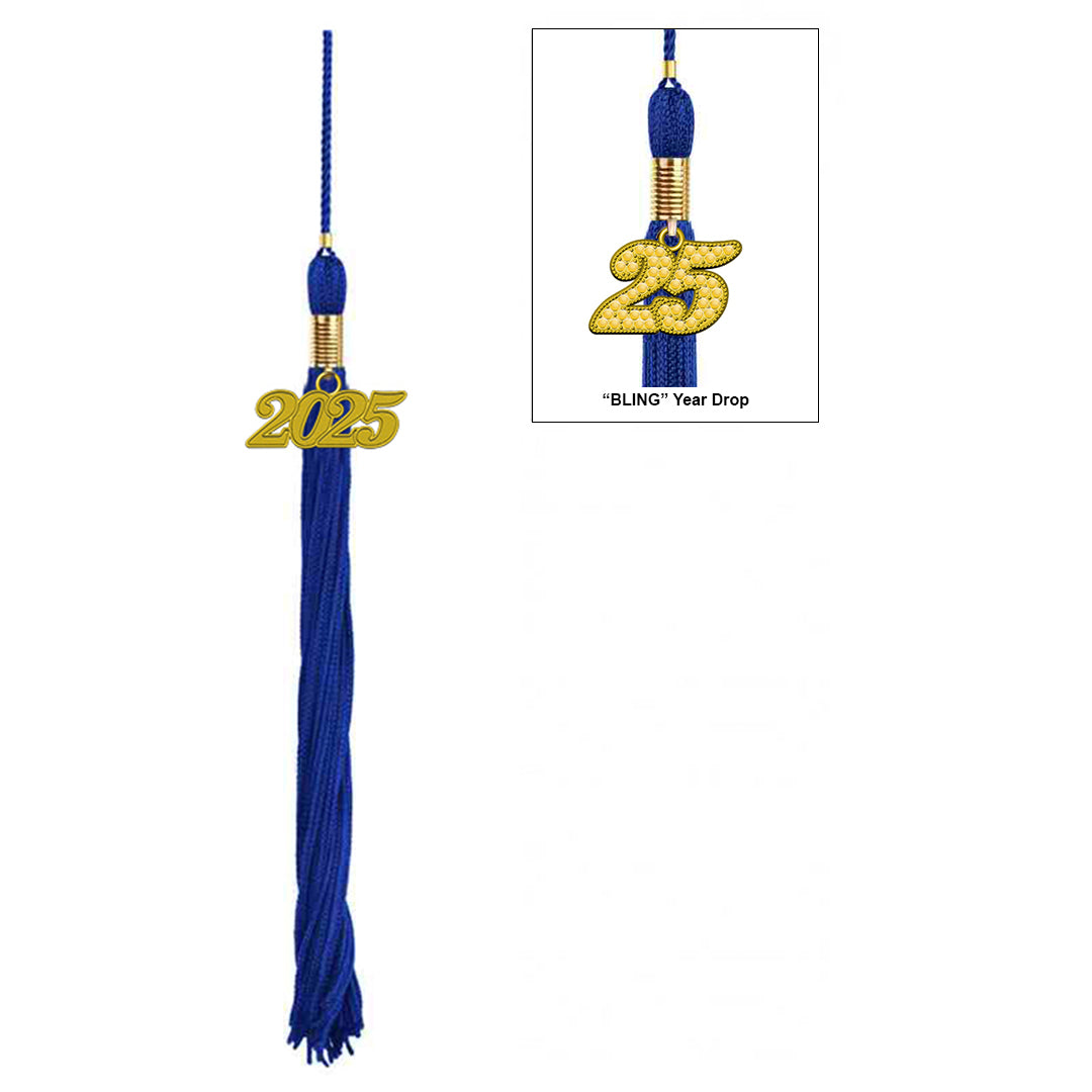 Child Matte Royal Blue Cap & Tassel - Preschool & Kindergarten Graduation