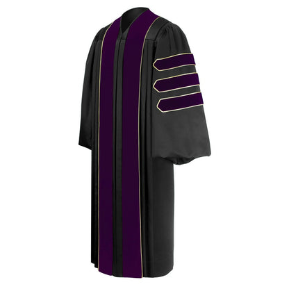 Doctor of Law Doctoral Gown - Academic Regalia - Graduation Cap and Gown