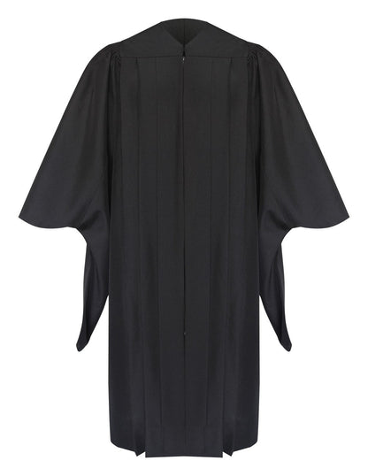 Deluxe Masters Graduation Gown - Academic Regalia - Graduation Cap and Gown