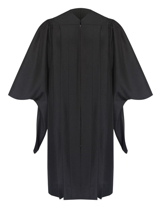 Deluxe Masters Graduation Gown - Academic Regalia - Graduation Cap and Gown