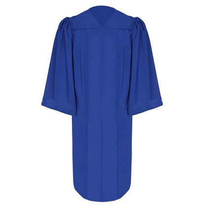 Deluxe Royal Blue Choir Robe - Churchings