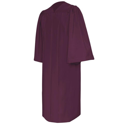 Deluxe Maroon Choir Robe - Churchings