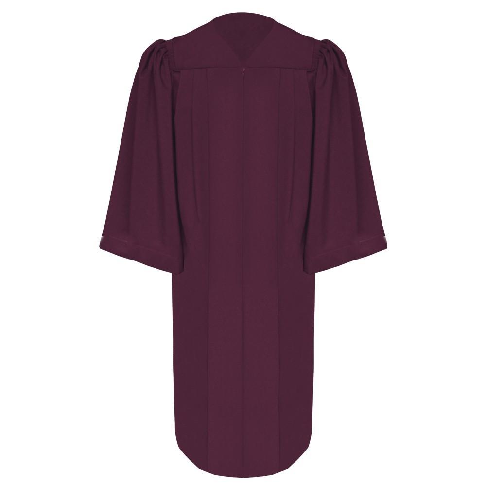 Deluxe Maroon Choir Robe - Churchings