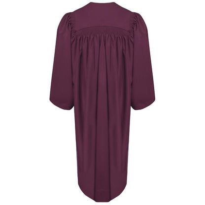 Deluxe Maroon Choir Robe - Churchings