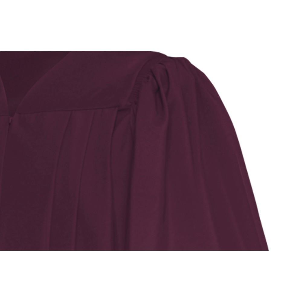 Deluxe Maroon Choir Robe - Churchings