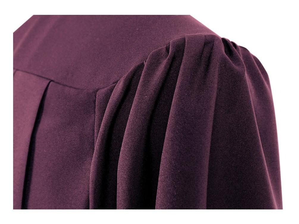 Matte Maroon Choir Robe - Churchings