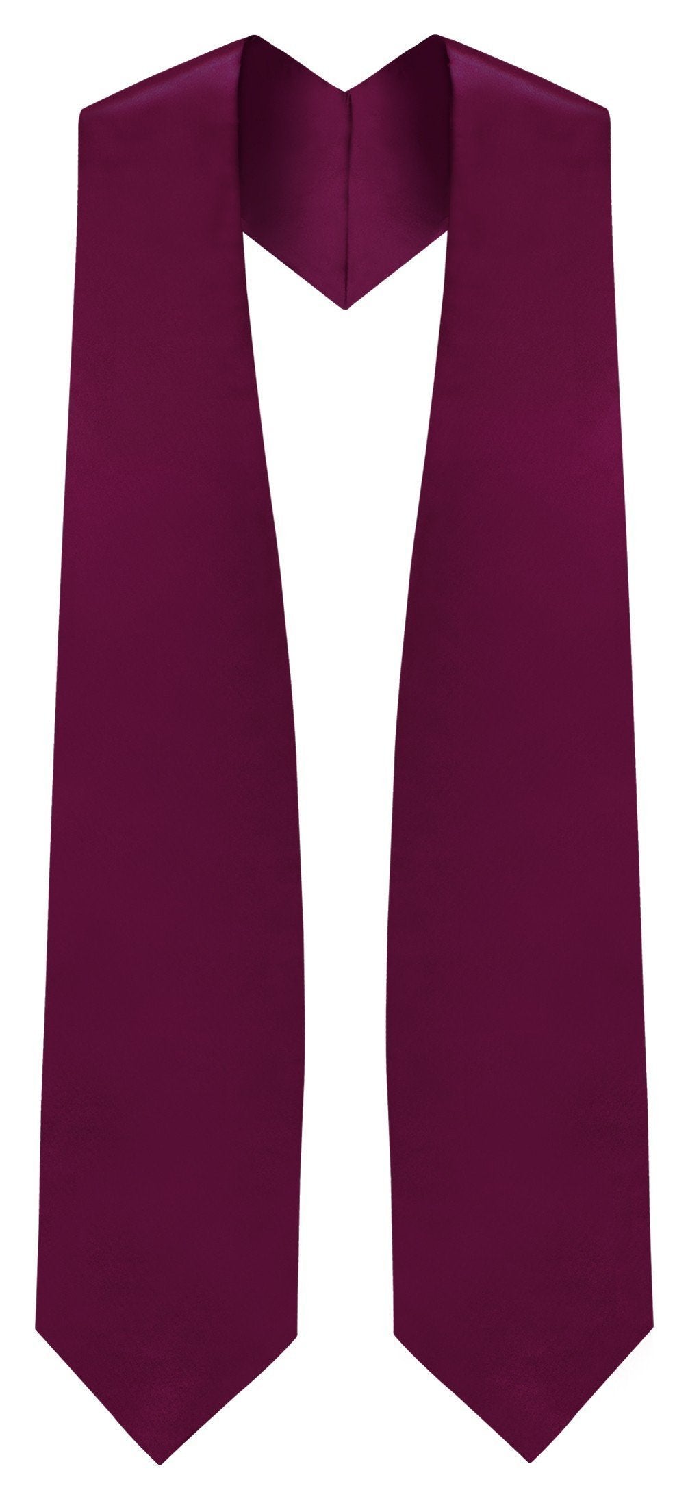 Maroon Traditional Choir Stole - Churchings