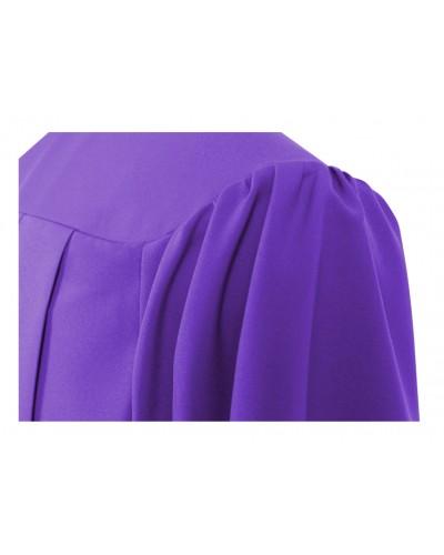 Matte Purple Bachelors Graduation Gown - College & University - Graduation Cap and Gown