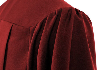 Matte Burgundy Choir Robe - Churchings