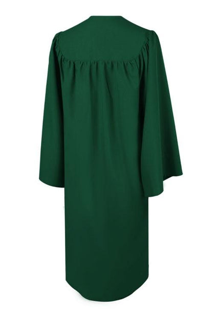 Matte Hunter High School Graduation Gown - Graduation Cap and Gown