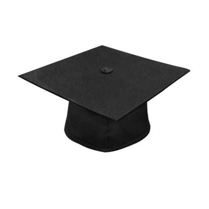 Matte Black Middle School Cap, Gown & Tassel