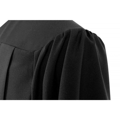 Matte Black Middle School Cap, Gown & Tassel