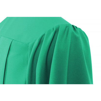 Matte Emerald Green Elementary Cap, Gown & Tassel