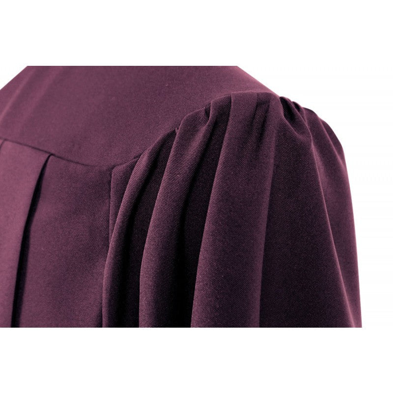 Matte Maroon Elementary Cap, Gown & Tassel