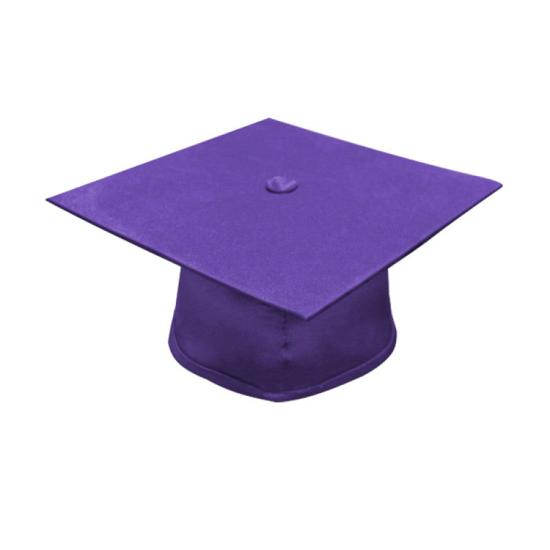 Matte Purple Middle School Cap, Gown & Tassel