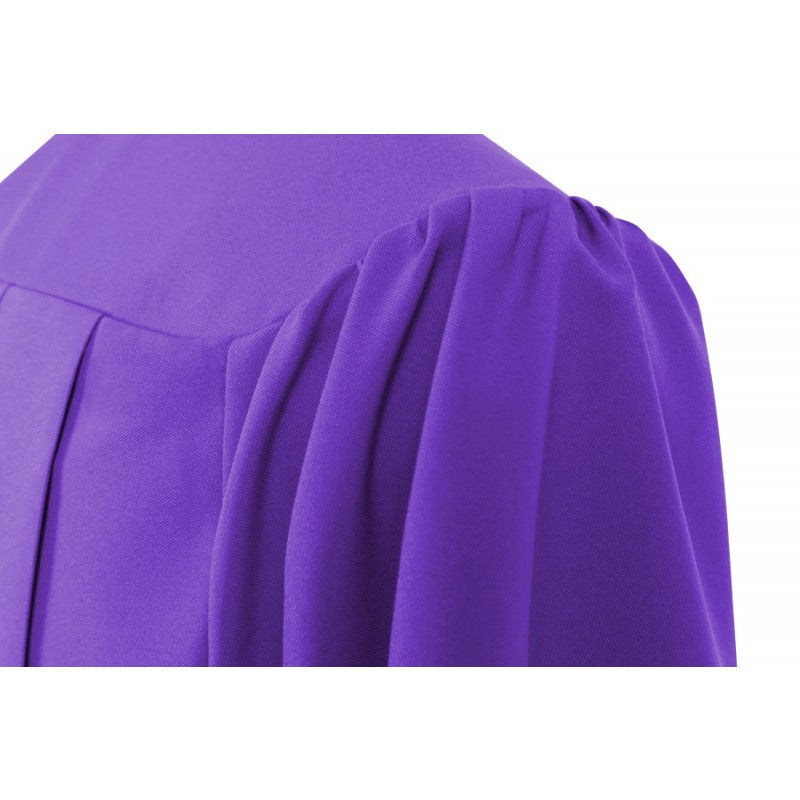 Matte Purple Elementary Cap, Gown & Tassel