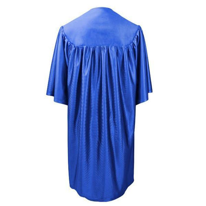 Child Royal Blue Graduation Gown - Preschool & Kindergarten Gowns - Graduation Cap and Gown