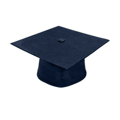 Matte Navy Blue Elementary Cap, Gown & Tassel