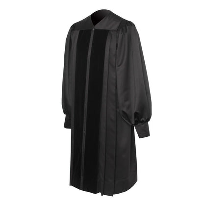 Black Clergy Robe - Churchings