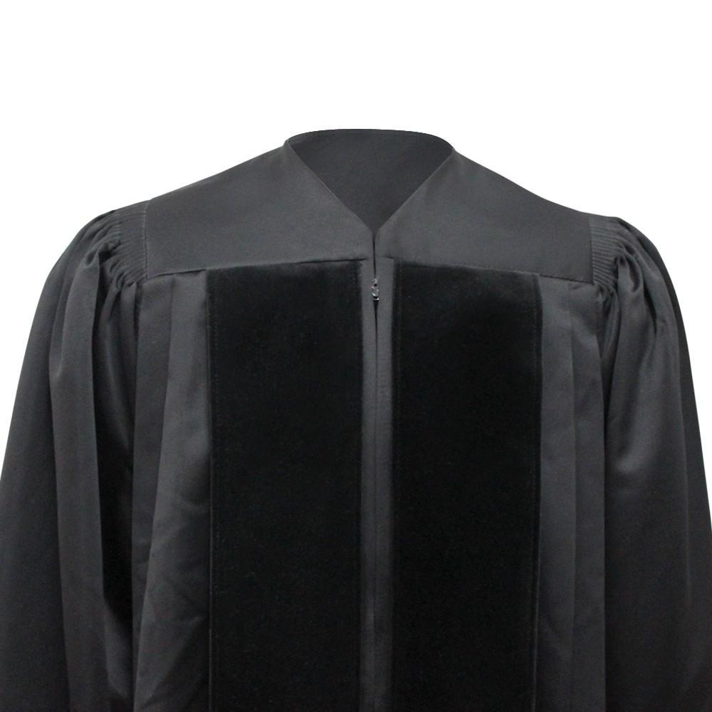 Black Clergy Robe - Churchings