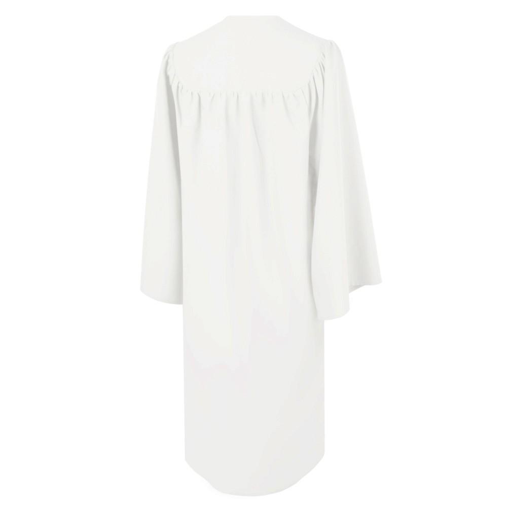 White Confirmation Robe With Dove - Churchings