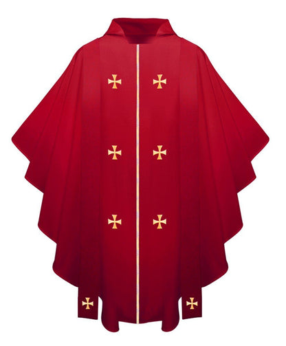 Red Chasuble - Churchings