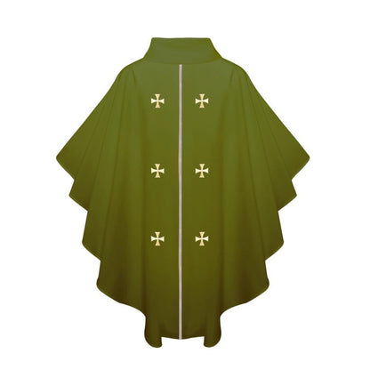 Olive Green Chasuble - Churchings