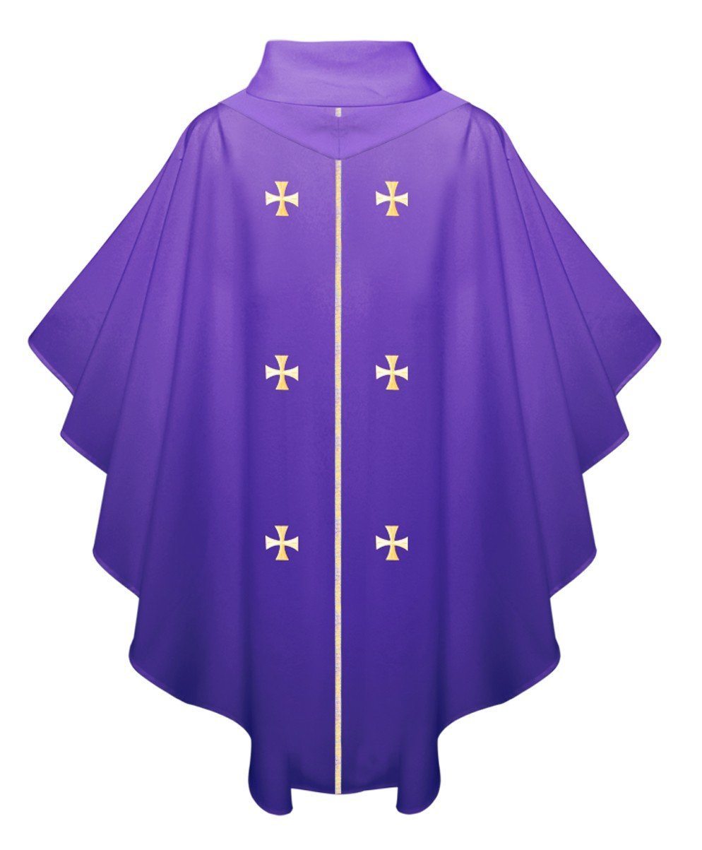 Purple Chasuble - Churchings